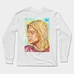 Brad Pitt Long Sleeve T-Shirt